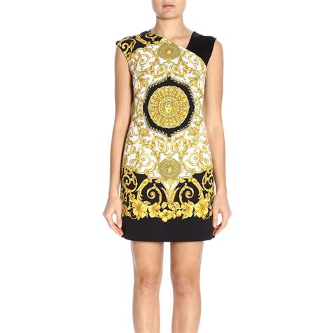 multi color versace dress|versace dresses outlet.